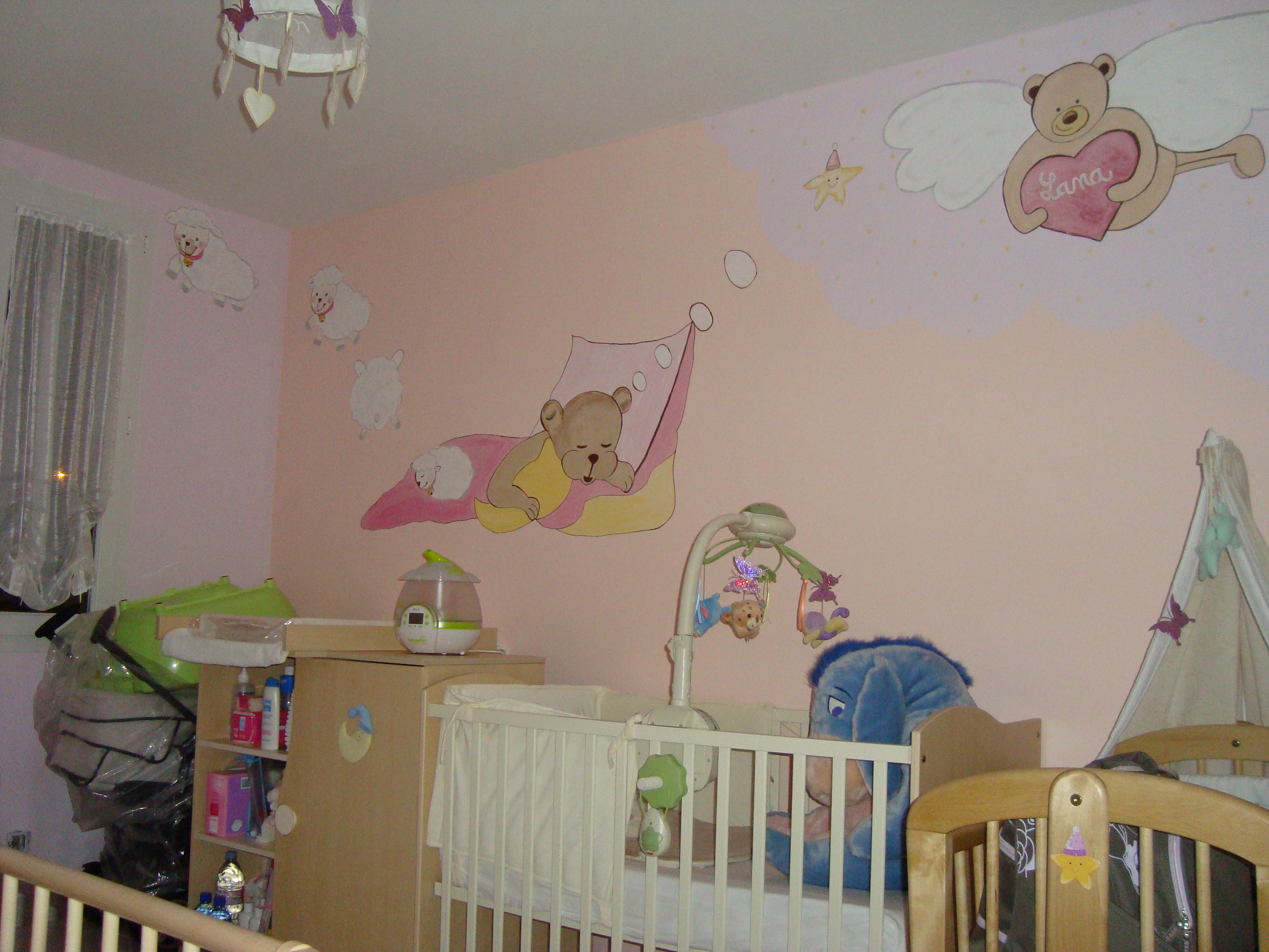 décoration de chambre d'enfant.